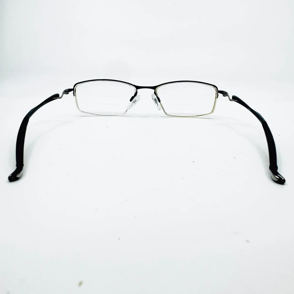 Oakley Lizard Eyeglasses Mens Black OX5113-0154 Titanium Semi Rimless 54-18-135